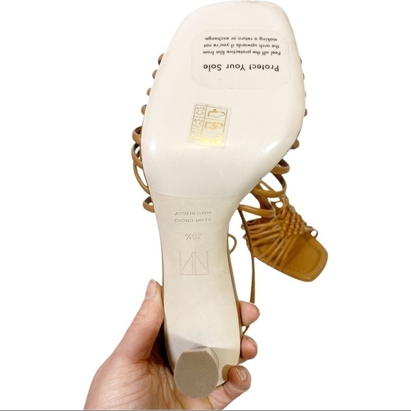 Tamara Mellon Dream Weaver Heels Size 40.5 NEW - Picture 10 of 11